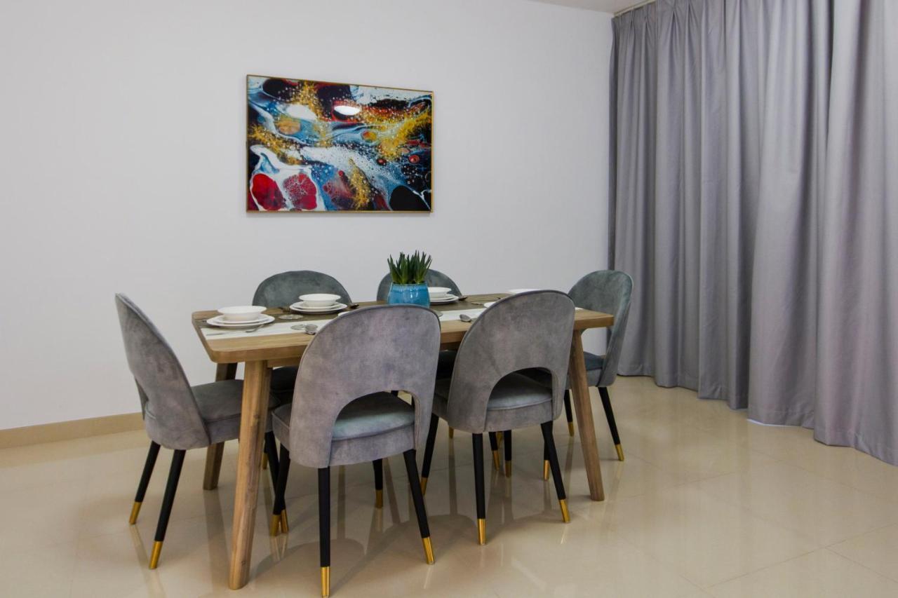 Bespoke Residences - 3 Bedroom Waikiki Townhouses Dubai Dış mekan fotoğraf